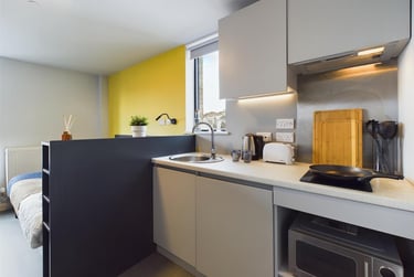 1 bed studio, 43 Lewes Road, Hanover, Brighton, BN23HW - Image 9